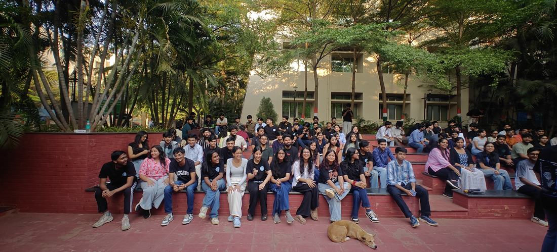 A lab showcase event at the KIIT amphitheatre